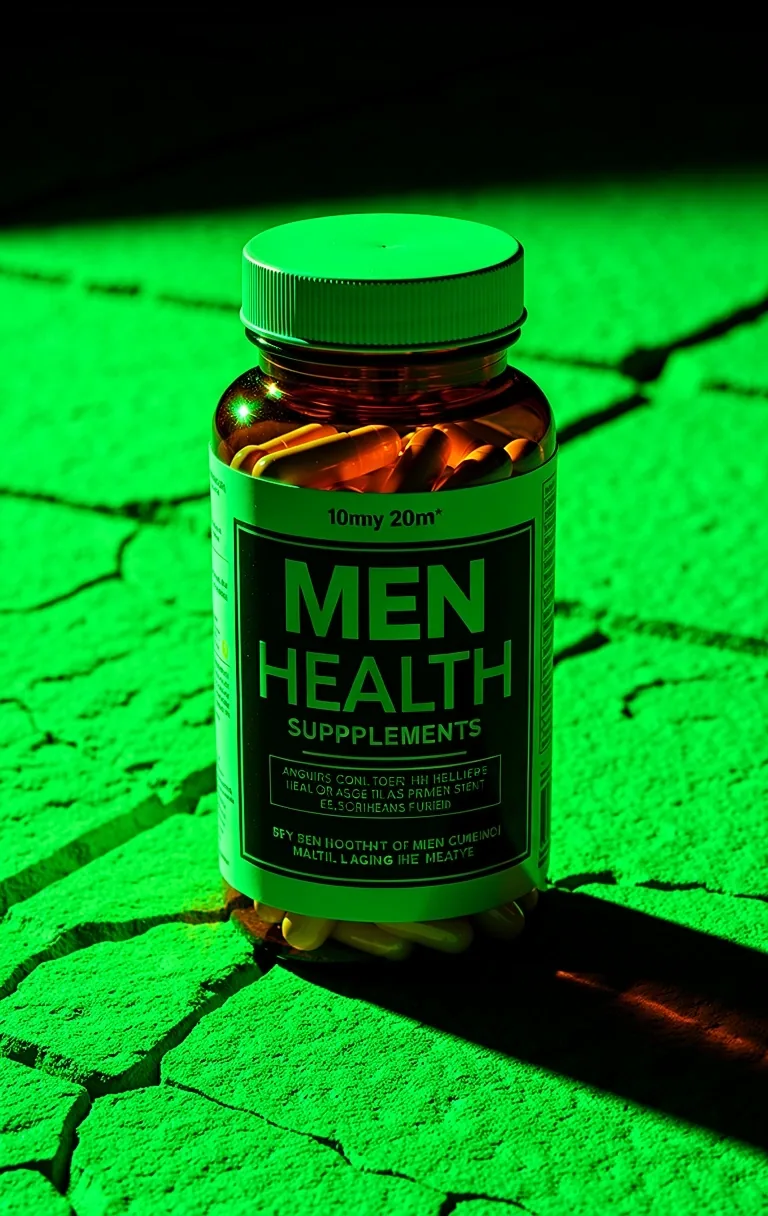 Energy and endurance supplements visualization